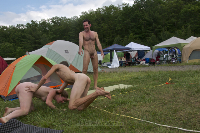 naturist wrestling 0046 FreeForm Festival, Pennsylvania, USA